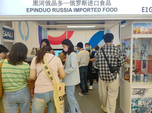 俄罗斯进口馆亮相上海中食展,多款俄罗斯网红新品备受关注